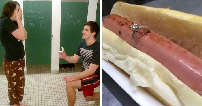 43 Marriage Proposals So Cringeworthy, Even The Ring Couldn’t Save Them