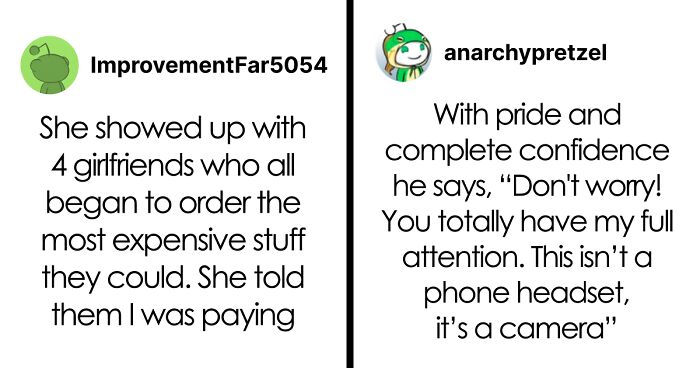 “I Just Faked An Emergency”: 49 First Dates So Bad They Should Count As Character‑Building Trauma