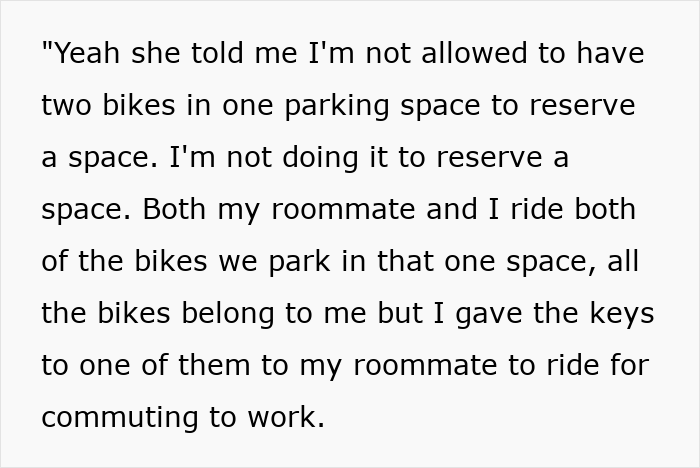 Mulher usando inteligência e sete motocicletas para ensinar ao vizinho chato uma lição sobre estacionamento justo de maneira inteligente Mulher usando inteligência e sete motocicletas para ensinar ao vizinho chato uma lição sobre estacionamento justo de maneira inteligente