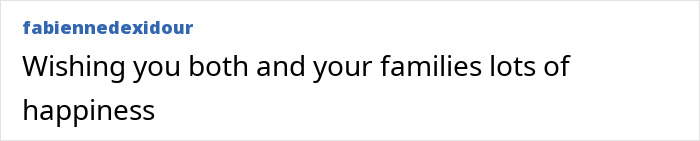 Comment saying wishing the most beautiful girl in the world and French DJ happiness after their romantic Greek engagement.