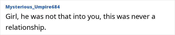 Comment from user Mysterious_Umpire684 stating the alleged romance with Timothée Chalamet was never a relationship. Comment from user Mysterious_Umpire684 stating the alleged romance with Timothée Chalamet was never a relationship.