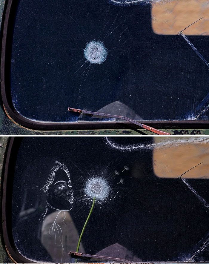 Bullet Hole Art