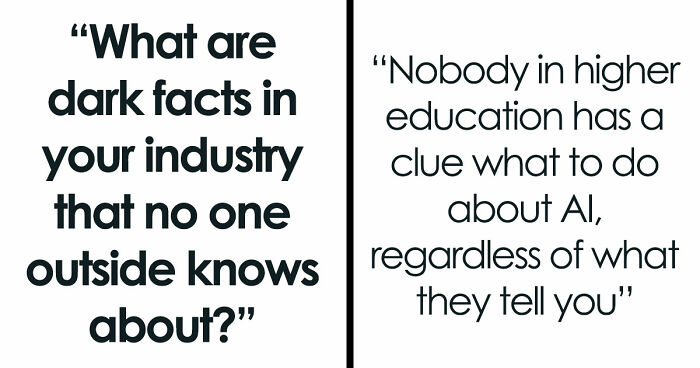 Online Thread Asked For The “Dark Facts” Of A Profession, And These 33 Answers Are Sobering
