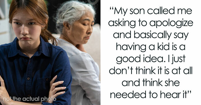 Woman Refuses To Apologize For Saying DIL Isn’t Ready For Motherhood, Family Rift Deepens