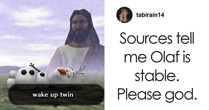 Disney’s Animatronic Olaf Suddenly Collapsed In Front Of Fans, The Internet Reacted In Hilarious Ways