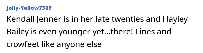 A doctor explaining the reason behind tired eyes causing stars to look sleepy despite their youthful faces.