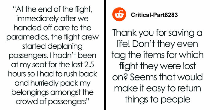 Woman Loses Consciousness Mid-Flight, MD Passenger Saves Her Life, Gets An Unexpected Reward