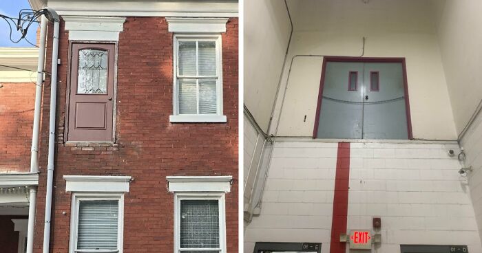 43 Times Architects Failed At Their Jobs And Made Doors That Lead Absolutely Nowhere
