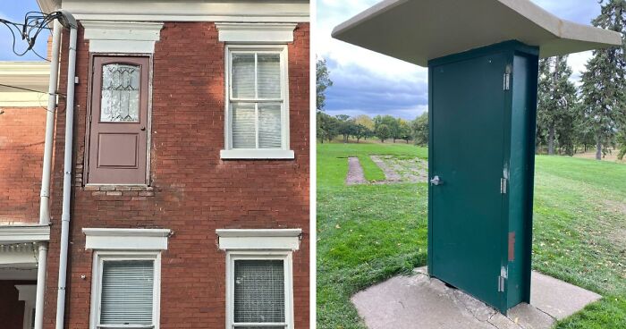 43 Times Architects Failed At Their Jobs And Made Doors That Lead Absolutely Nowhere