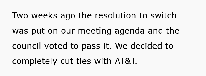 AT&T Tries To Rob City Councilman Of $139, Ends Up With $72K Loss Per Year After His Clever Revenge AT&T Tries To Rob City Councilman Of $139, Ends Up With $72K Loss Per Year After His Clever Revenge
