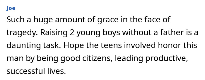 Comment on a tragic teacher prank, emphasizing grace and hope for teens involved to lead successful lives.