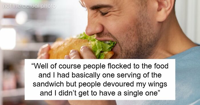 Heavy Eater Downs 3 Feet Of Sandwich, Gets Called Out By Party Host For Being An “Incredible Pig”