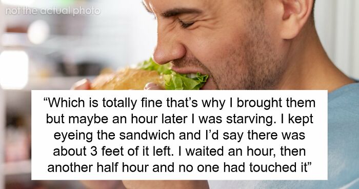 Heavy Eater Downs 3 Feet Of Sandwich, Gets Called Out By Party Host For Being An “Incredible Pig”