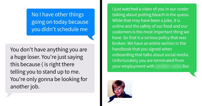 41 Bosses Who Fired Employees Over Text And Made It Even Worse