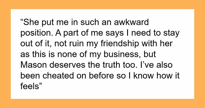 Cheater Hides One Night Stand From BF, Friend Threatens To Expose Her, Finds Out A Horrible Secret