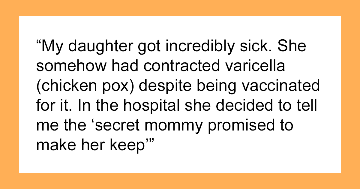 Dad Confused Why His Daughter Got Sick With Illness She Was Vaccinated For, Discovers “Mommy’s Secret”