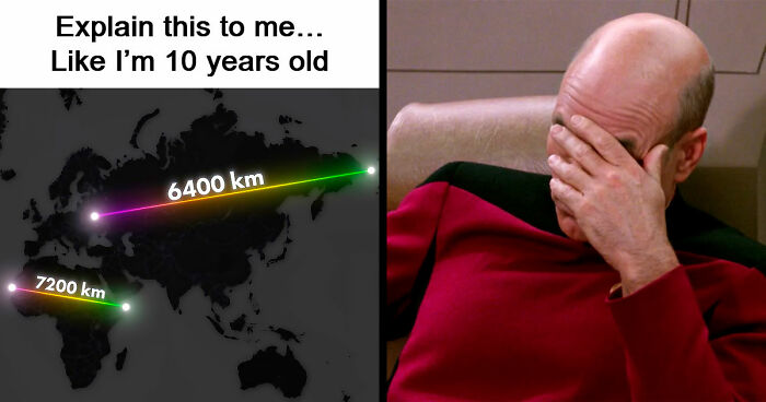 Person Wonders Why Some Bigger Countries Look Small On Maps, People Explain It To Him Like He’s 10