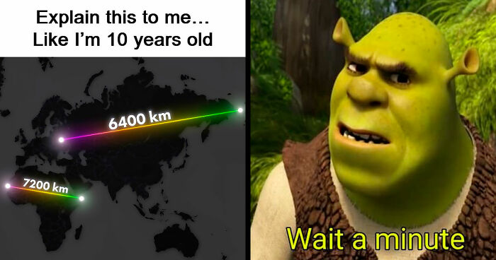 Person Wonders Why Some Bigger Countries Look Small On Maps, People Explain It To Him Like He’s 10