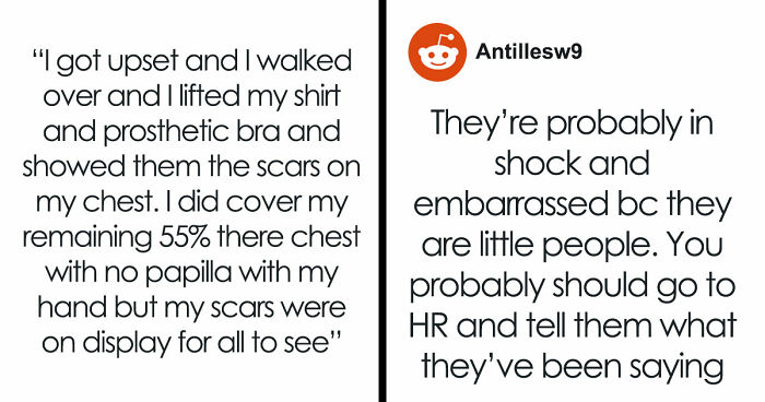 Coworkers Decided A Cancer Survivor Was Faking Her Illness, And She Made Sure They Knew The Truth