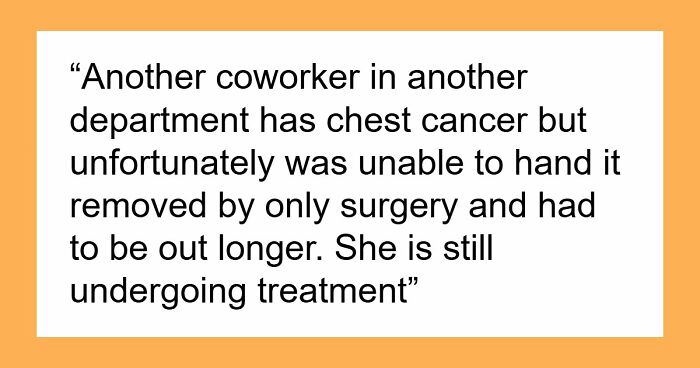 Coworkers Decided A Cancer Survivor Was Faking Her Illness, And She Made Sure They Knew The Truth
