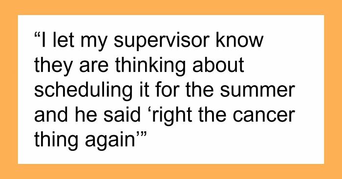 Coworkers Decided A Cancer Survivor Was Faking Her Illness, And She Made Sure They Knew The Truth