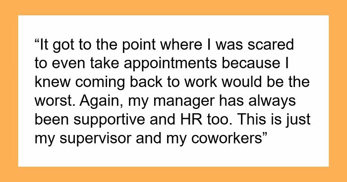 Coworkers Decided A Cancer Survivor Was Faking Her Illness, And She Made Sure They Knew The Truth