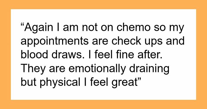 Coworkers Decided A Cancer Survivor Was Faking Her Illness, And She Made Sure They Knew The Truth