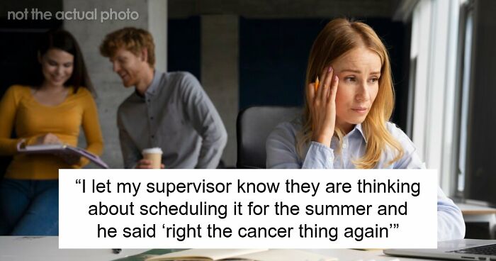 Coworkers Decided A Cancer Survivor Was Faking Her Illness, And She Made Sure They Knew The Truth