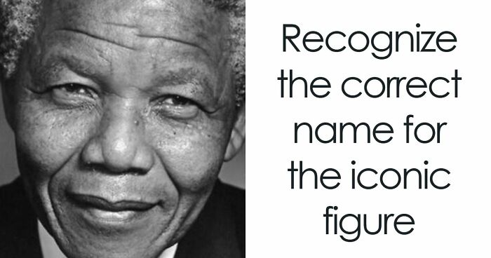 “Think You’re Good With Faces?”: Try To Name Einstein, Mandela, And 28 More Famous Icons