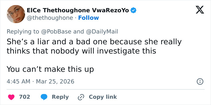 Screenshot of a tweet expressing anger toward Chappell Roan after identity of security guard who berated Jude Law's daughter revealed. Screenshot of a tweet expressing anger toward Chappell Roan after identity of security guard who berated Jude Law's daughter revealed.
