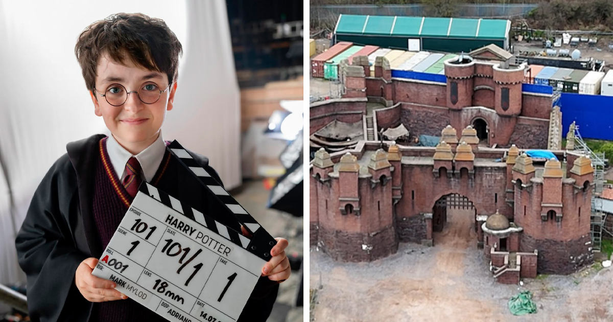 Man Sneaks Drone Over Harry Potter Set And Reveals Astounding Details