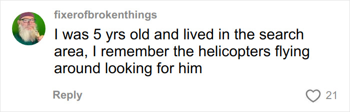 Comment describing childhood memories of the FBI search for the infamous 1971 plane hijacker DB Cooper. Comment describing childhood memories of the FBI search for the infamous 1971 plane hijacker DB Cooper.
