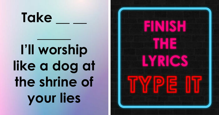 The Ultimate Sing-Along Quiz: Complete 33 Iconic Song Lyrics