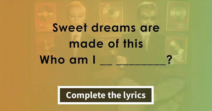 The Ultimate Sing-Along Quiz: Complete 33 Iconic Song Lyrics