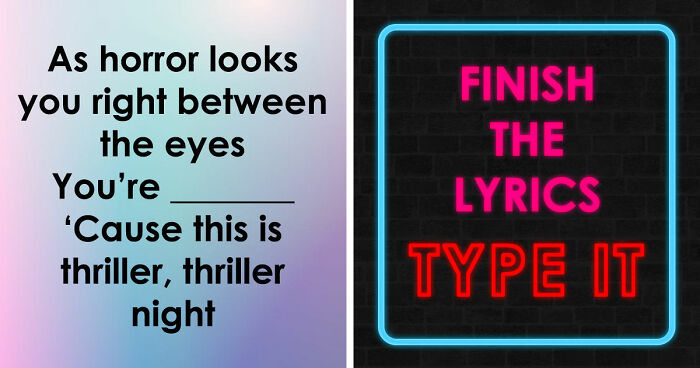 The Ultimate Sing-Along Quiz: Complete 33 Iconic Song Lyrics