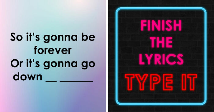 The Ultimate Sing-Along Quiz: Complete 33 Iconic Song Lyrics