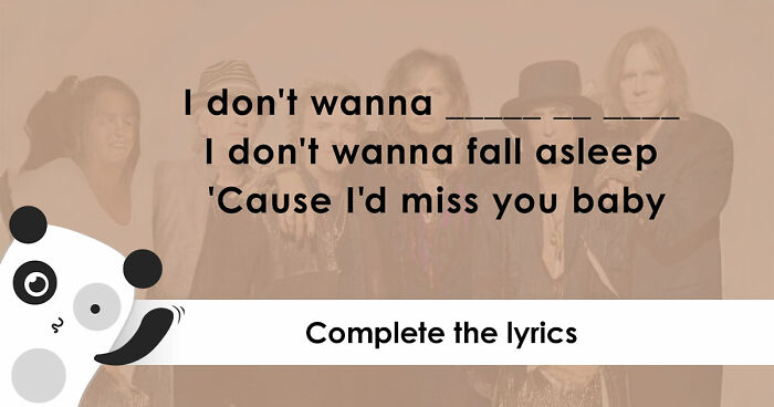 The Ultimate Sing-Along Quiz: Complete 33 Iconic Song Lyrics