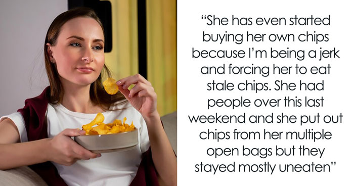 Partner Fed Up With GF Ruining Snacks Over And Over, Changes Grocery Habits To Prove A Point