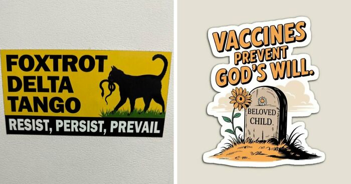 55 Cringey And Funny Bumper Stickers That Revealed A Lot About A Driver (New Pics)