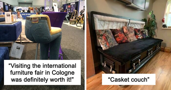 People Stumbled Upon These 35 Ridiculous Pieces Of Furniture And Had To Share Them Online