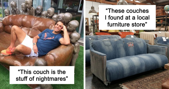 People Stumbled Upon These 35 Ridiculous Pieces Of Furniture And Had To Share Them Online