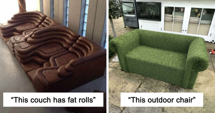 35 Pieces Of Furniture That Are So Awful They’re Actually Funny
