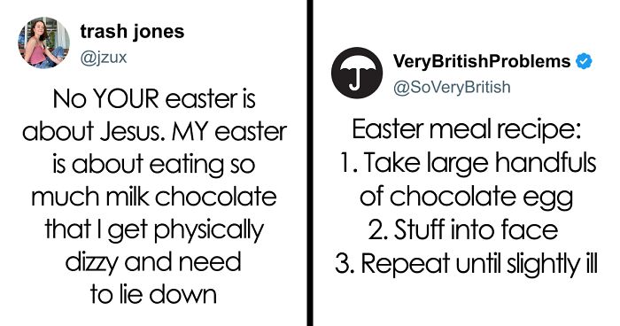 42 Funny Tweets To Read Before Easter