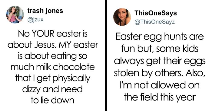 42 Funny Tweets To Read Before Easter