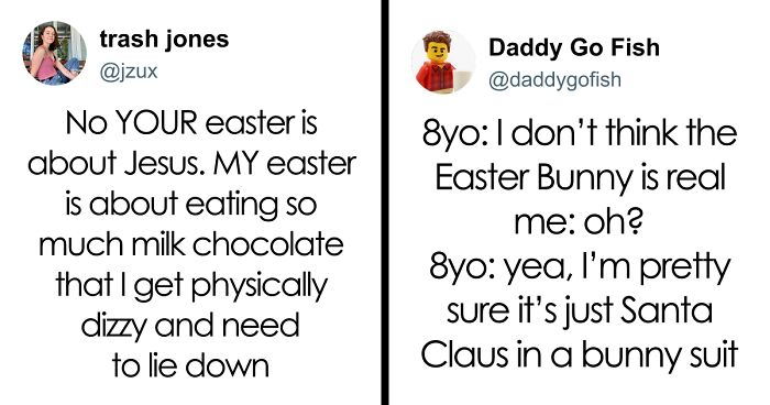 42 Funny Tweets To Read Before Easter