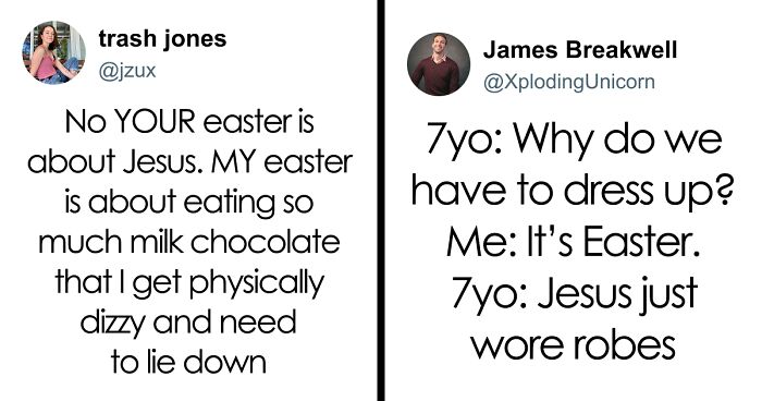 42 Funny Tweets To Read Before Easter