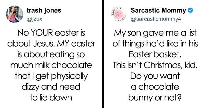 42 Funny Tweets To Read Before Easter