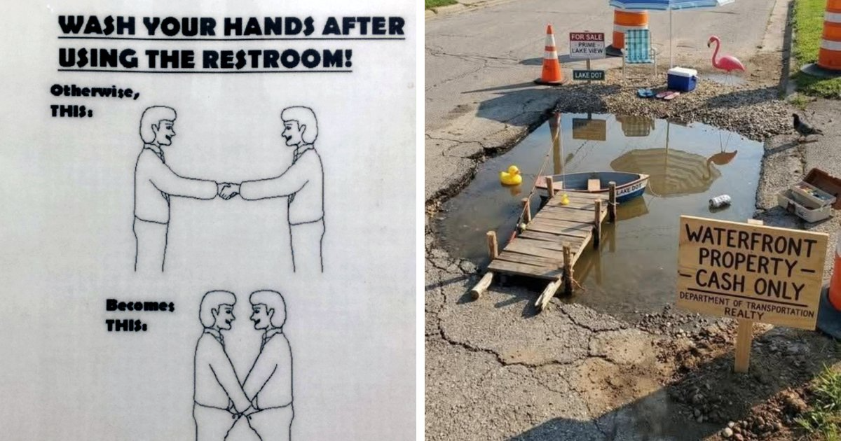 “We’re Tired Of Hiding The Bodies”: 73 Signs That Made People Laugh Or Do A Double Take