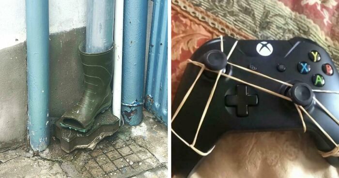 “One Fork To Hold Them All”: 69 Times People Turned Random Junk Into Clever Solutions (New Pics)