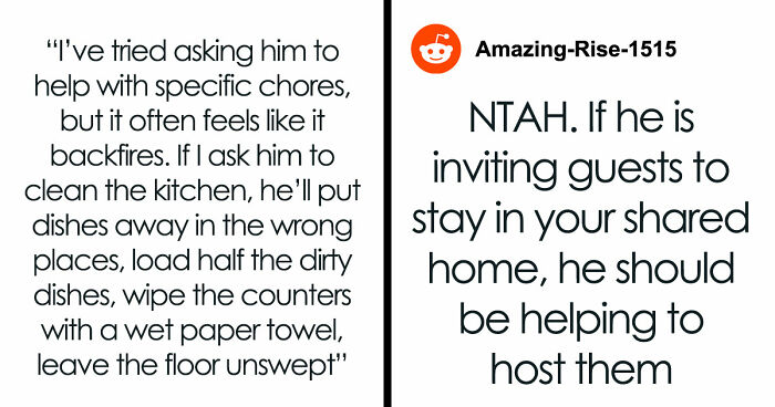 Guy Puts His Foot Down After Hubby Invites Mom Over, But Doesn’t Clean Guest Room